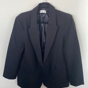 Commense black oversized blazer size large